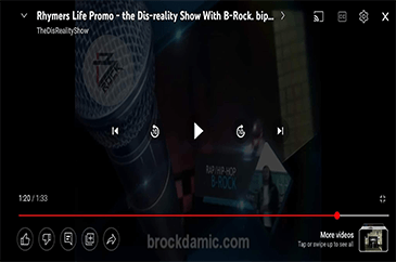 Rhymers Life Promo - the Dis-reality Show With B-Rock. bipolar disorder